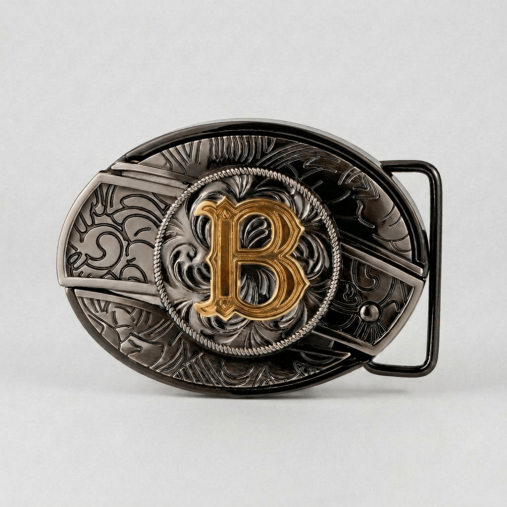 The Maverick Monogram Buckle