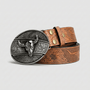 Bennett Buffalo Skull Belt