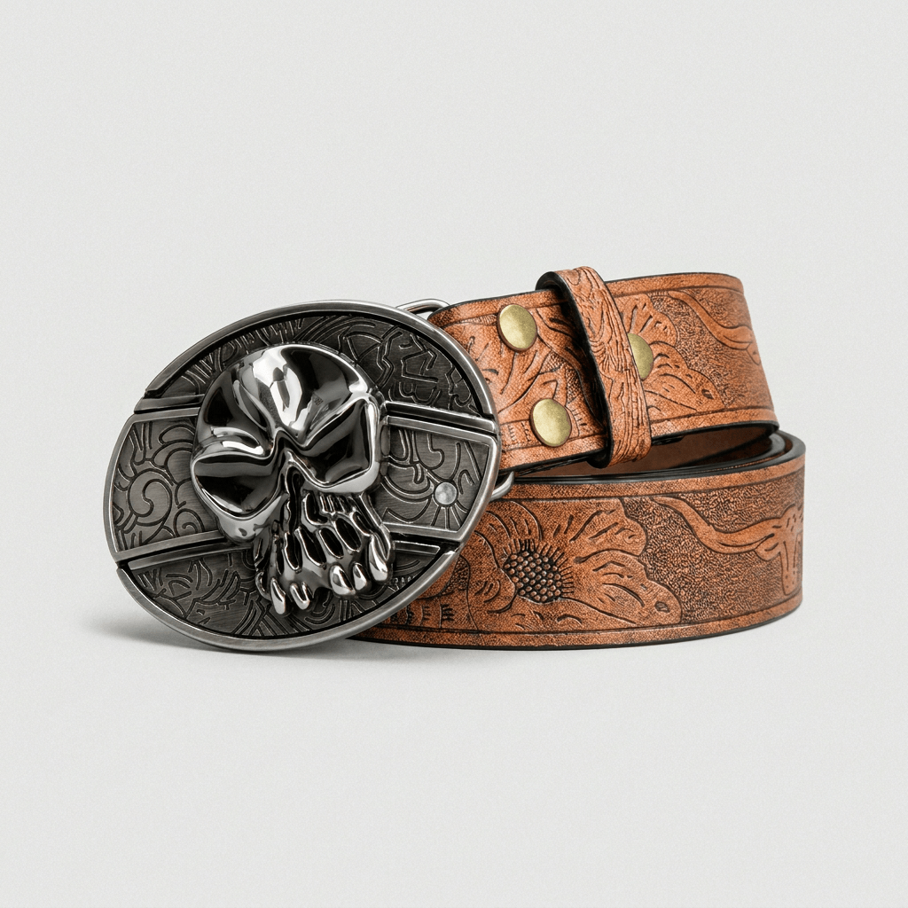 Bennett Skull Renegade Belt