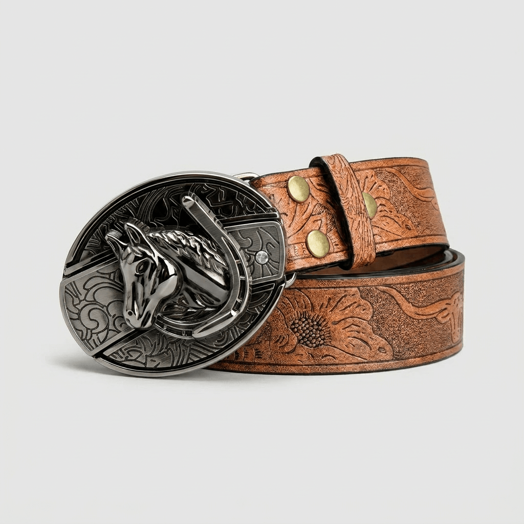 Bennett Lucky Horseshoe Belt