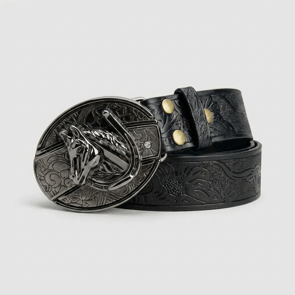Bennett Lucky Horseshoe Belt