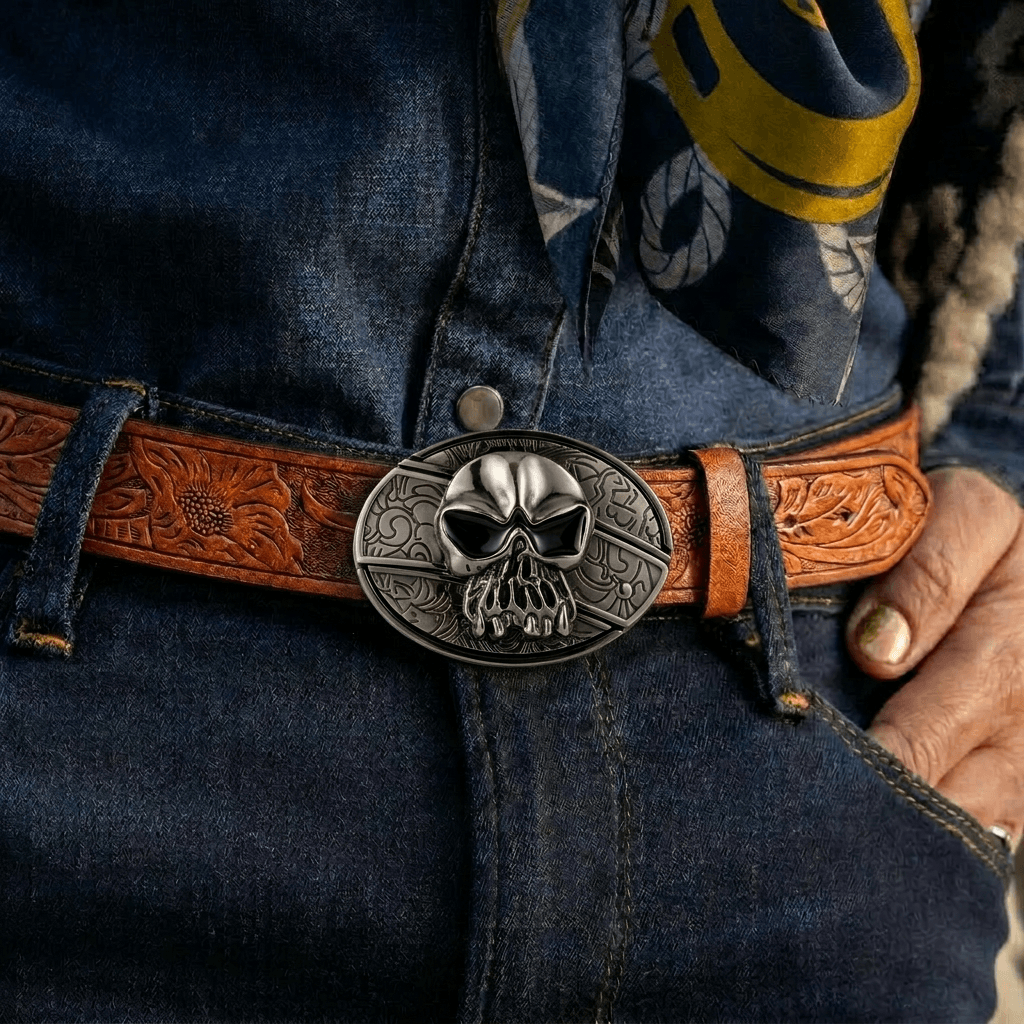 Bennett Skull Renegade Belt