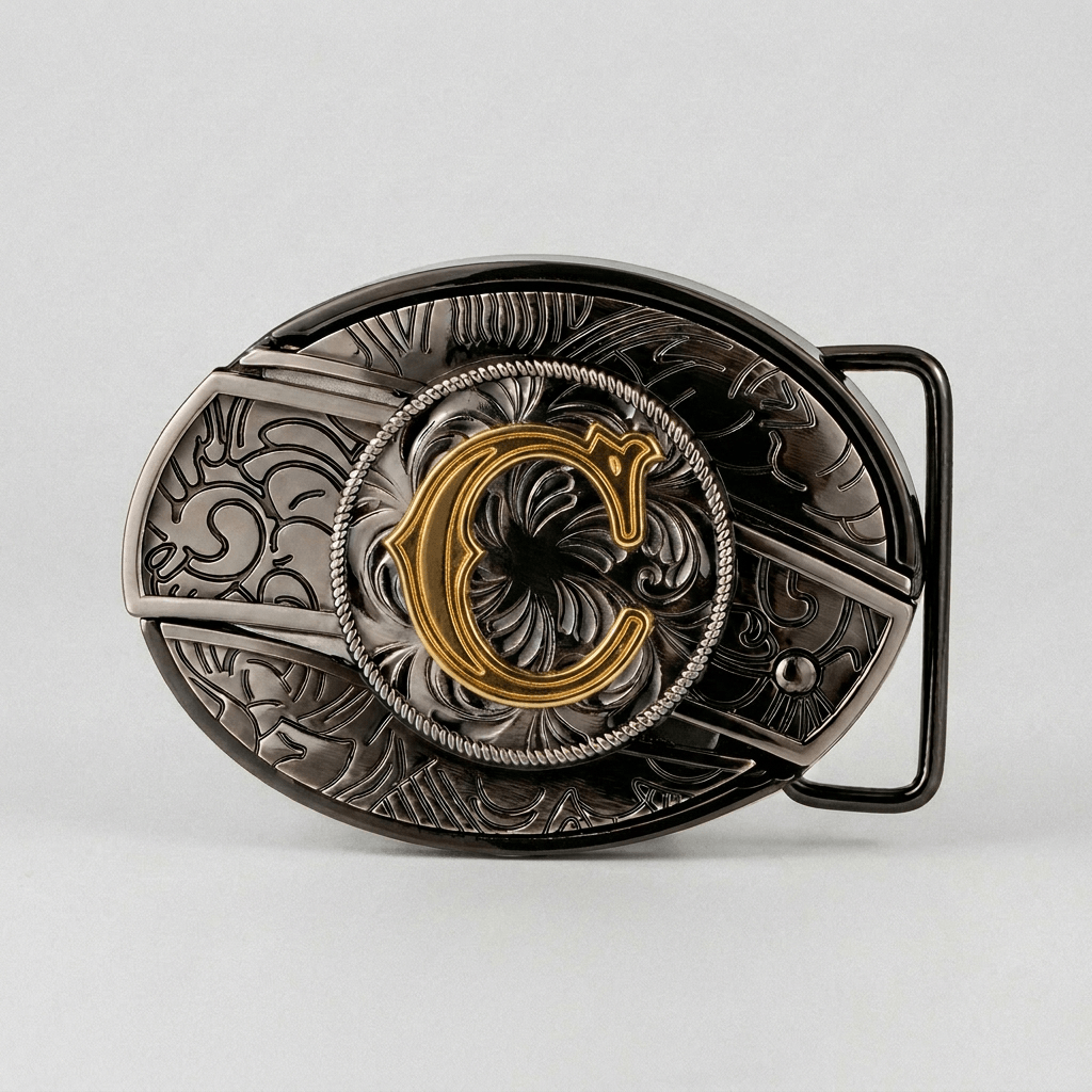 The Maverick Monogram Buckle