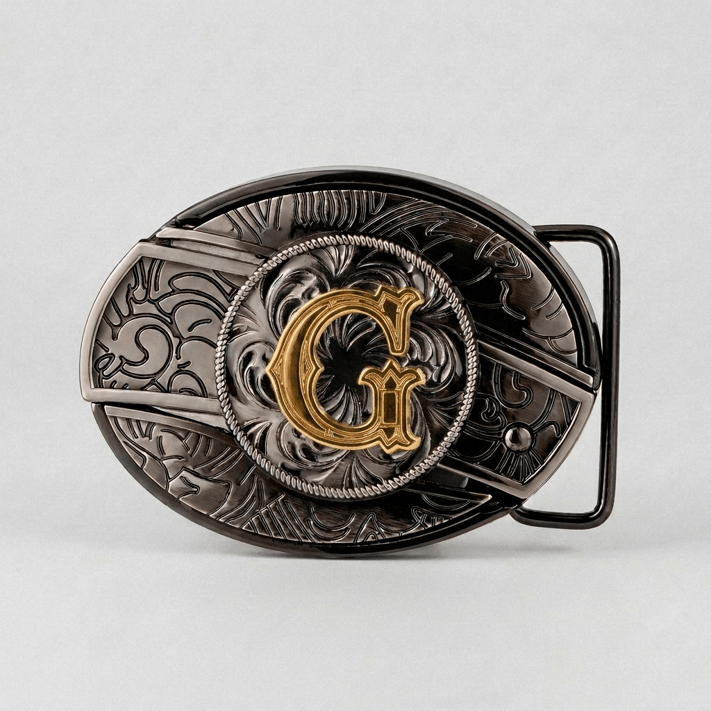 The Maverick Monogram Buckle
