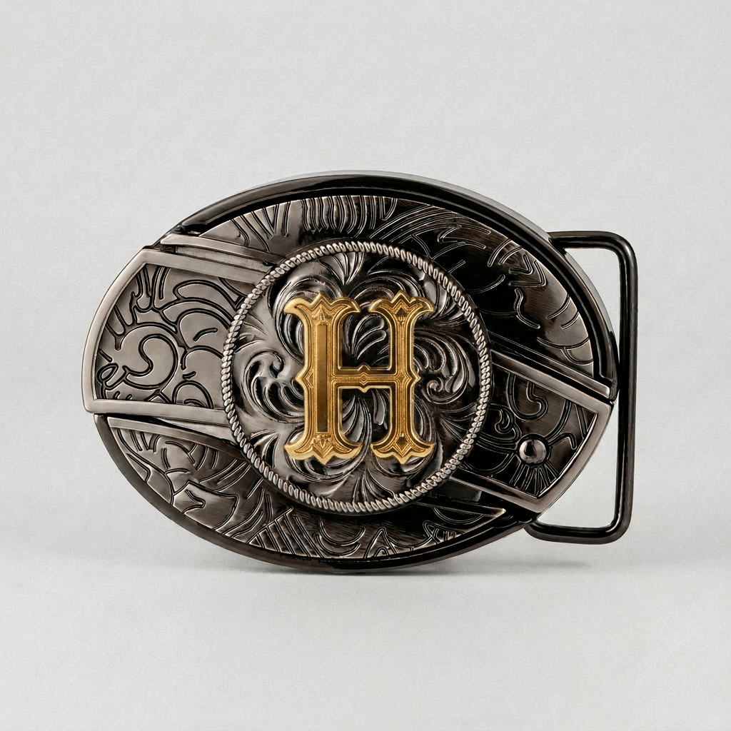 The Maverick Monogram Buckle