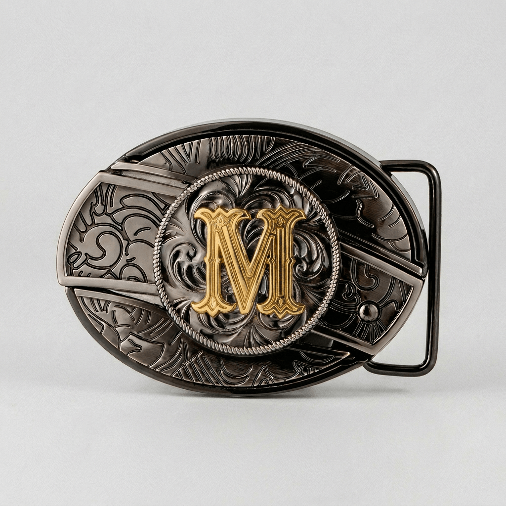 The Maverick Monogram Buckle