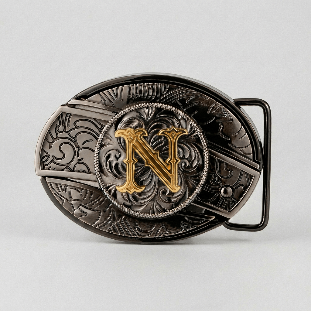 The Maverick Monogram Buckle