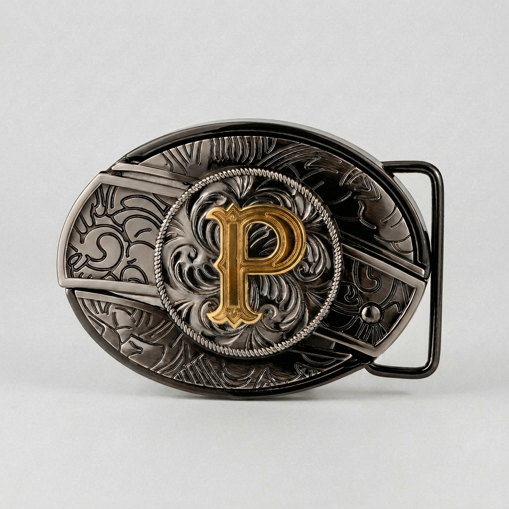 The Maverick Monogram Buckle