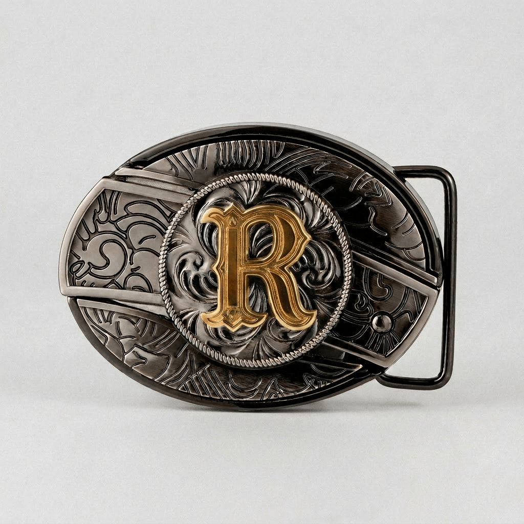 The Maverick Monogram Buckle
