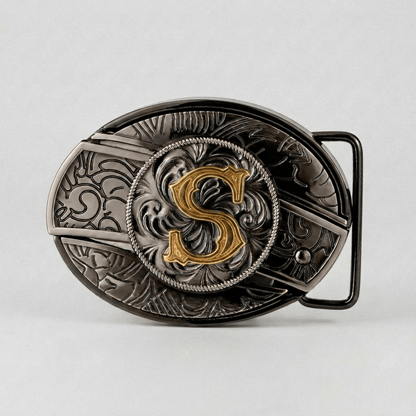 The Maverick Monogram Buckle
