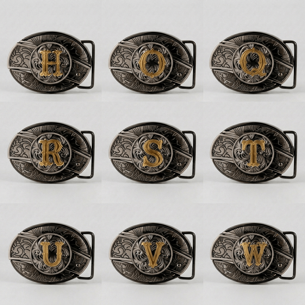 The Maverick Monogram Buckle
